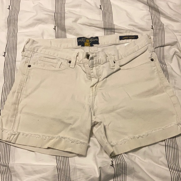 Lucky Brand Pants - Luck brand white denim shorts